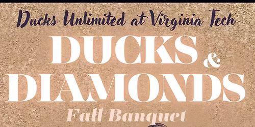 2025 Ducks and Diamonds Fall Banquet