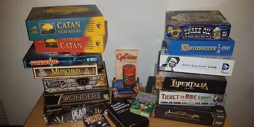 Table gamers long games day
