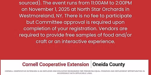 Vendors and Craft Fair