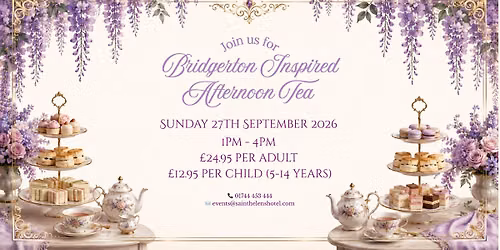 Bridgerton Inspired Afternoon Tea 