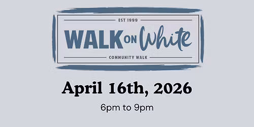 April's Walk On White