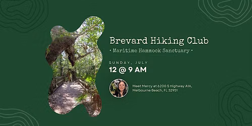 Brevard Hiking Club: Hike at Maritime Hammock Sanctuary