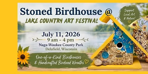 Stoned Birdhouse @ Naga-Waukee County Park - Delafield