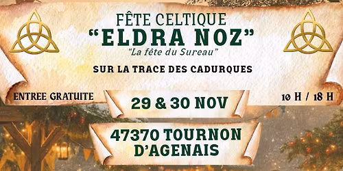 \ud83c\udf3f Eldra Noz - Fete celtique d\u2019hiver \ud83c\udf3f