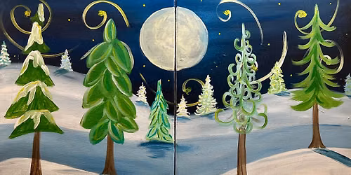 Forest Dreams Partner Painting