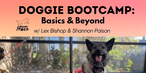 DOGGIE BOOTCAMP: Basics & Beyond (MUST PRE-REGISTER!)