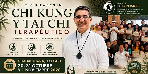 Certificación en Tai Chi Terapéutico en Guadalajara