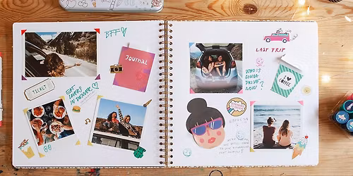 \u2702\ufe0f The Memory Room: Scrapbook & Sip at Studio Noir