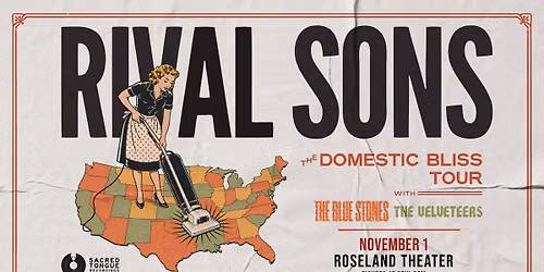 Rival Sons - Domestic Bliss Tour - Roseland Theater - Portland, OR