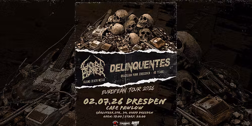  Goatburner (FIN) + DELINQUENTES (BRA) 