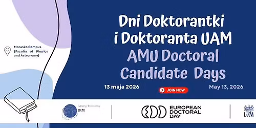 Dni Doktorantki i Doktoranta UAM - AMU Doctoral Candidate Days