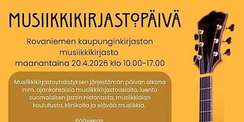 Musiikkikirjastop\u00e4iv\u00e4