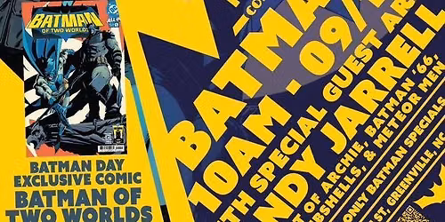 Batman Day 2026 at Nostalgia Newsstand