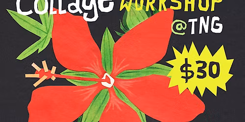Botanical Painted Paper Collage Workshop: Texas Native Series