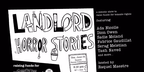 Landlord Horror Stories - Comedy fundraiser for tenants rights
