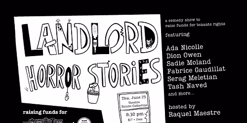 Landlord Horror Stories - Comedy fundraiser for tenants rights