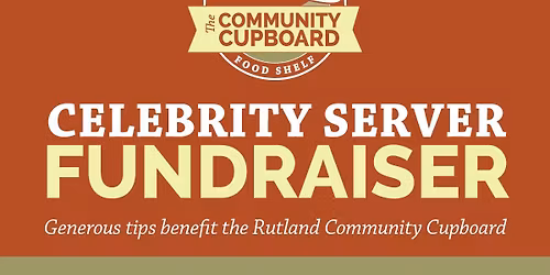 Celebrity Server Fundraiser