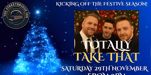 Stepping into Christmas with Totally Take That!