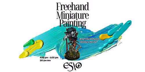 Freehand Miniature Painting Class