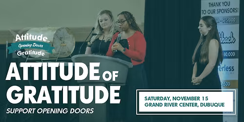 Attitude of Gratitude: Opening Doors Annual Fundraiser