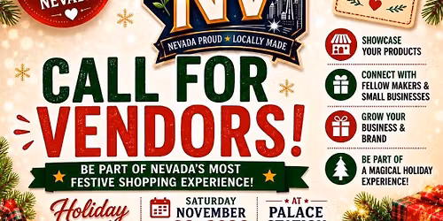 Vendor Applications Are Now Open!