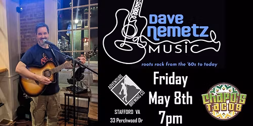 Dave Nemetz playing at Adventure Brewing Company