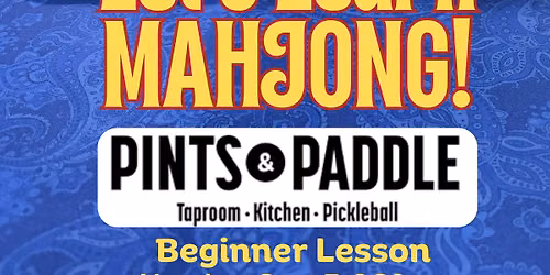 Mahjong Beginner Lesson