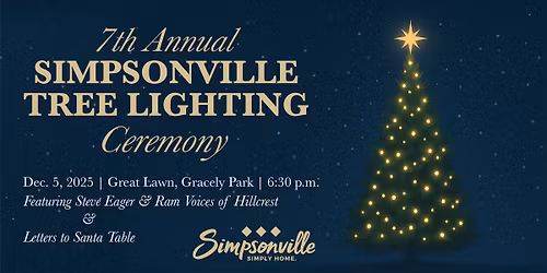 7th Annual Simpsonville Tree Lighting Ceremony