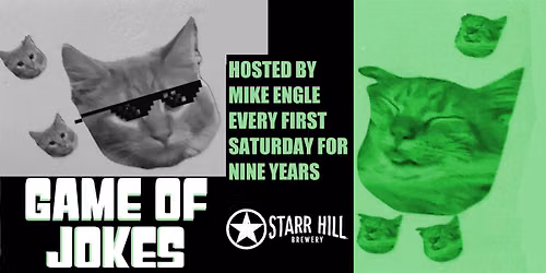 Game of Jokes, An Open Mic Comedy Competition - 9 YEAR ANNIVERSARY!