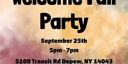 Welcome Fall Party @ Dream Daze!