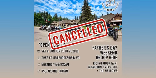 4th Annual Father\u2019s Day Weekend Group Ride