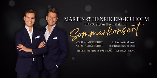Sommerkonsert #2 p\u00e5 Caf\u00e9teateret \/ Nordic Black Theatre