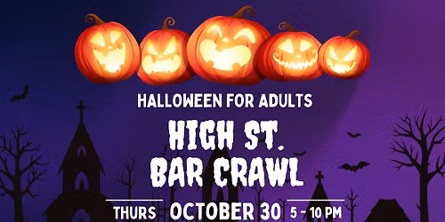 Halloween High St. Bar Crawl