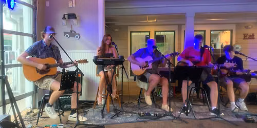 The BLAYZ Family Band with Mary-Gray on the patio this Saturday October 10th 615pm.