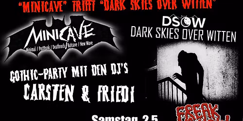 GOTHIC-PARTY "Minicave" trifft "Dark Skies over Witten"