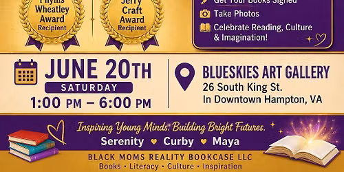 Meet and greet book signing event for award-winning Artist Michelle Knight