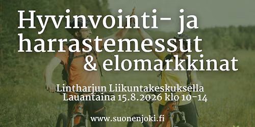 Hyvinvointi- ja harrastemessut & elomarkkinat