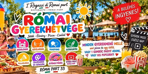\ud83c\udf89 R\u00d3MAI GYEREKH\u00c9TV\u00c9GE \u2013 I Ragazzi di Romai part \ud83c\udf55\u2764\ufe0f