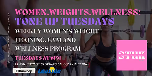 Tone Up Tuesdays! Weight training + Wellness - FREE 26 Week Course!