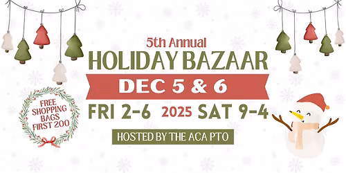 5th Annual Bazaar @ Alliance Charter Academy