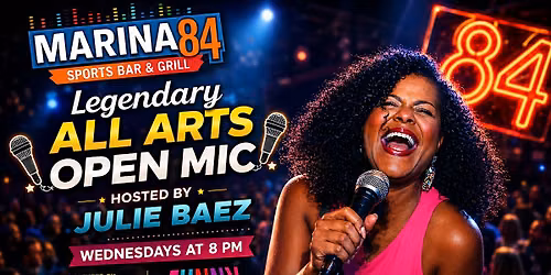 LEGENDARY ALL ARTS OPEN MIC WEDNESDAYS BROWARD FORTLAUDERDALE