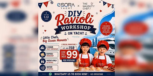 DIY Ravioli Workshop on Yacht