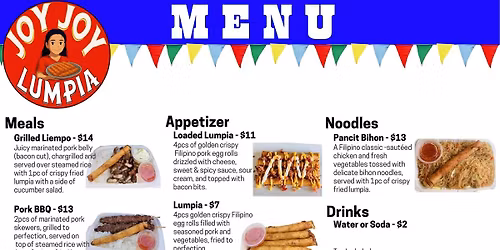 Joy Joy Lumpia Food Truck Fundraiser