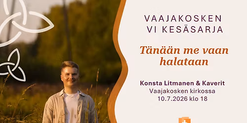 Konsta Litmanen & Kaverit: T\u00e4n\u00e4\u00e4n me vaan halataan