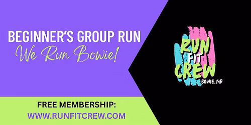 Run Fit Crew Beginner's Group Run