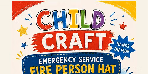 Emergency Services Day Kid's Craft at Lea Bridge Library
