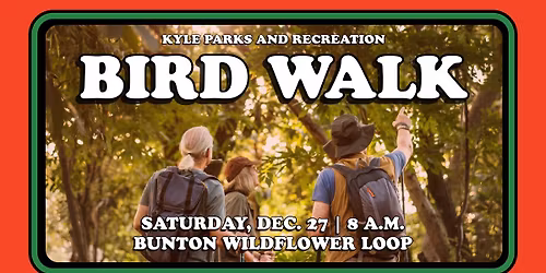 Master Naturalist Led Bird Walk
