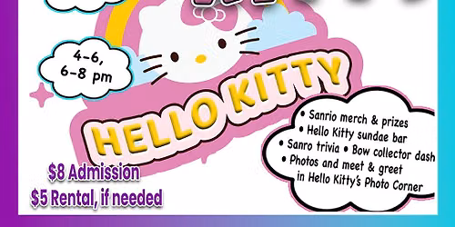 Skate with Hello Kitty @ Academy! \ud83c\udf80