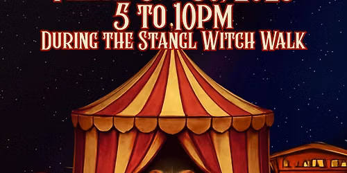 Stangl Moon Market During the Witch Walk