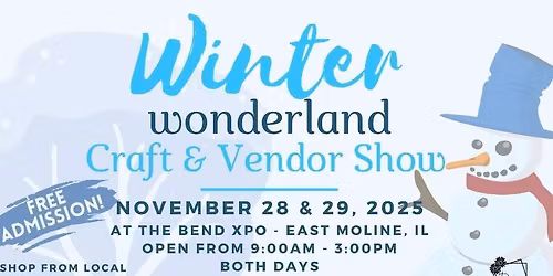 Winter Wonderland Craft & Vendor Show Public \u2022 Event by Lisa